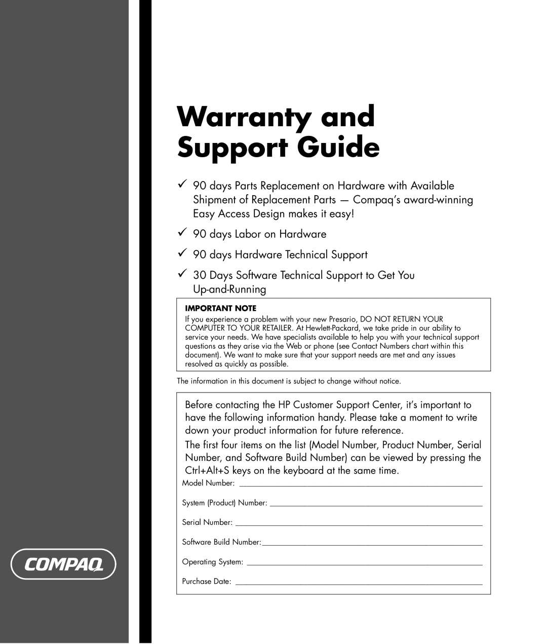 HP SR1811NX, SR1807CL, SR1810NX, SR1799CF, SR1802HM, SR1800NX, SR1797CF, SR1796CF, SR1803WM manual Upgrading and Servicing Guide 