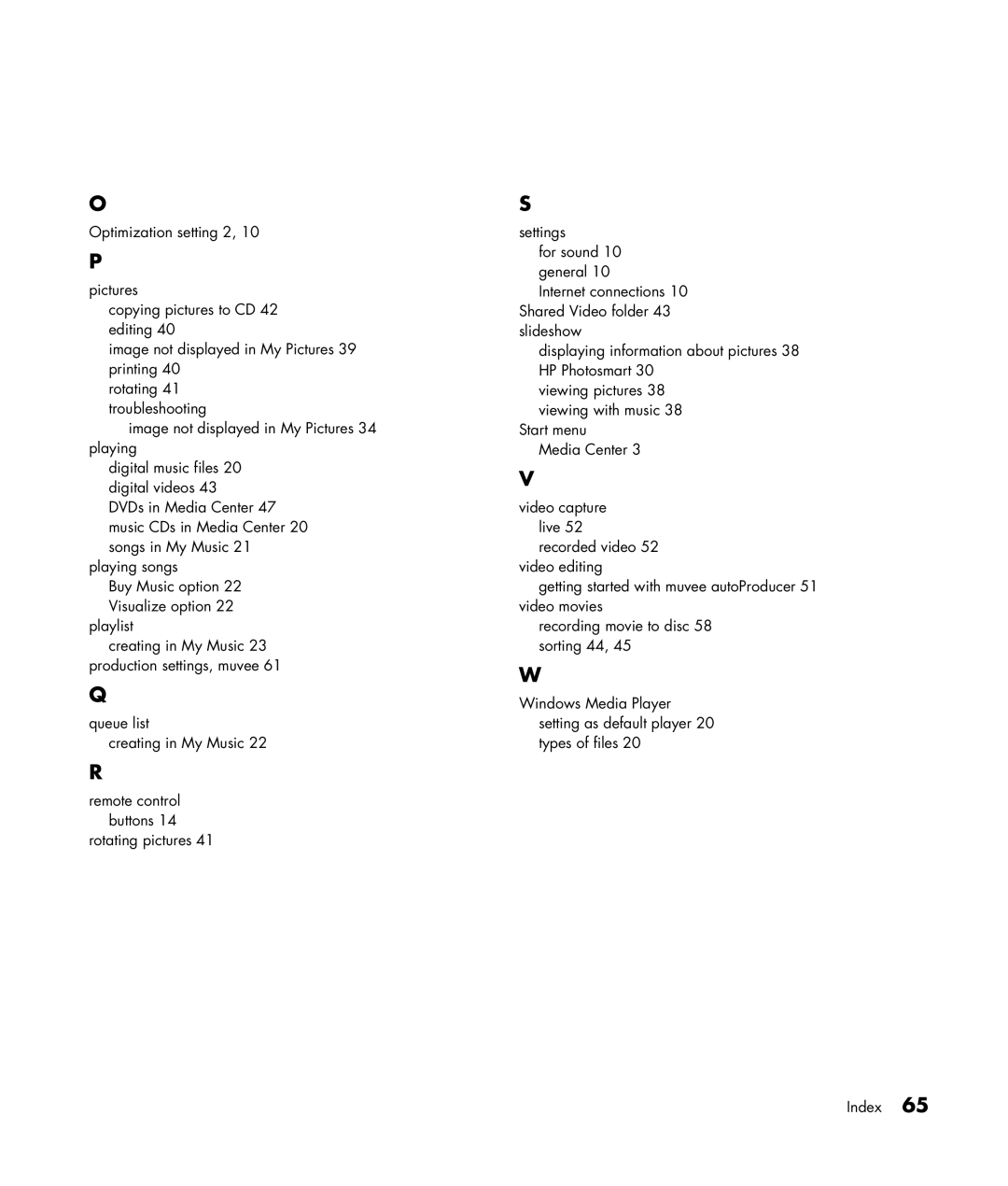 HP SR1838NX, SR1834NX manual Queue list Creating in My Music 