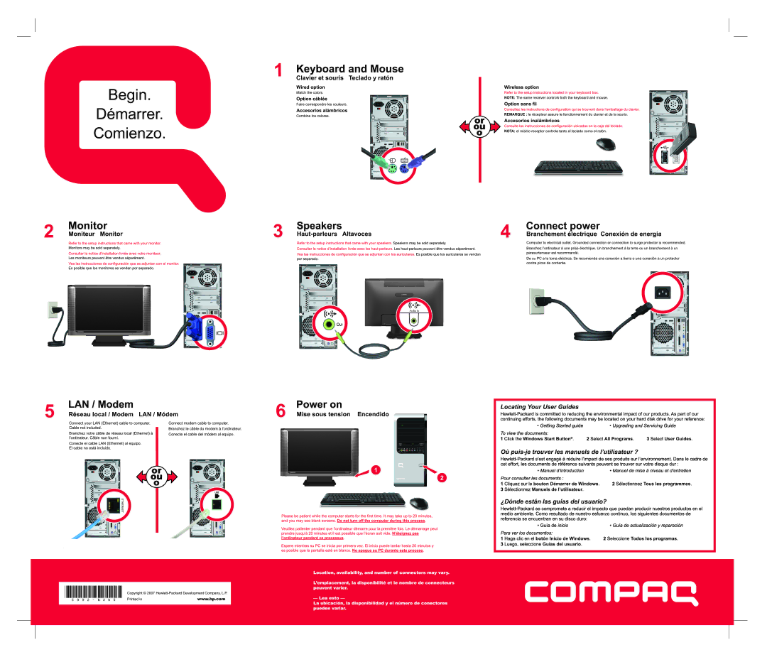 HP SR5152NX, SR5202HM, SR5127CL, SR5130NX, SR5123WM, SR5233WM, SR5237CL, SR5234X, SR5262NX, SR5254X, SR5113WM, SR5110NX manual 