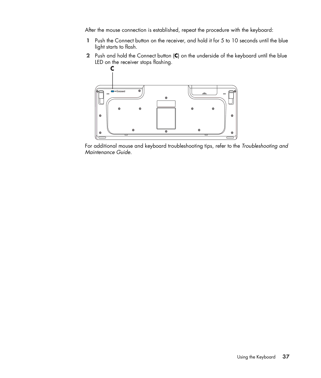 HP SR5350AP, SR5351AP manual Using the Keyboard 