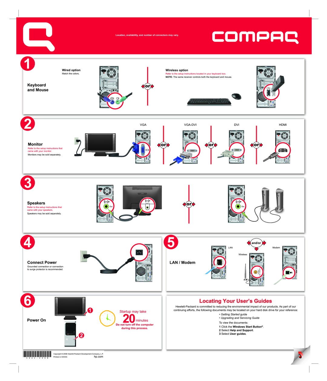 HP SR5610CF, SR5615CF manual Advanced Setup Guide 