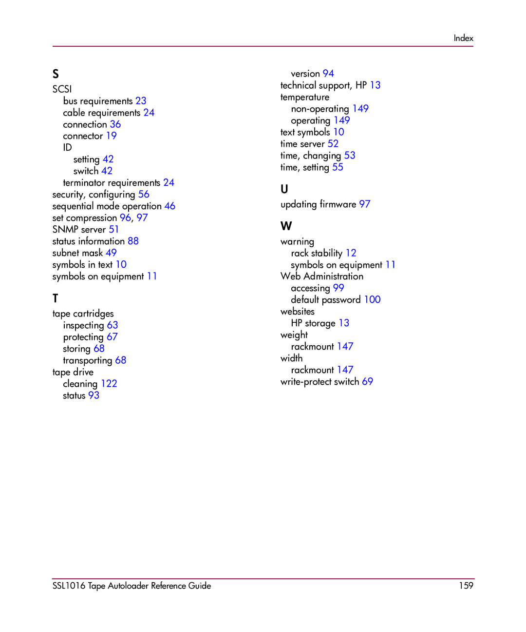 HP SSL1016 manual Scsi 