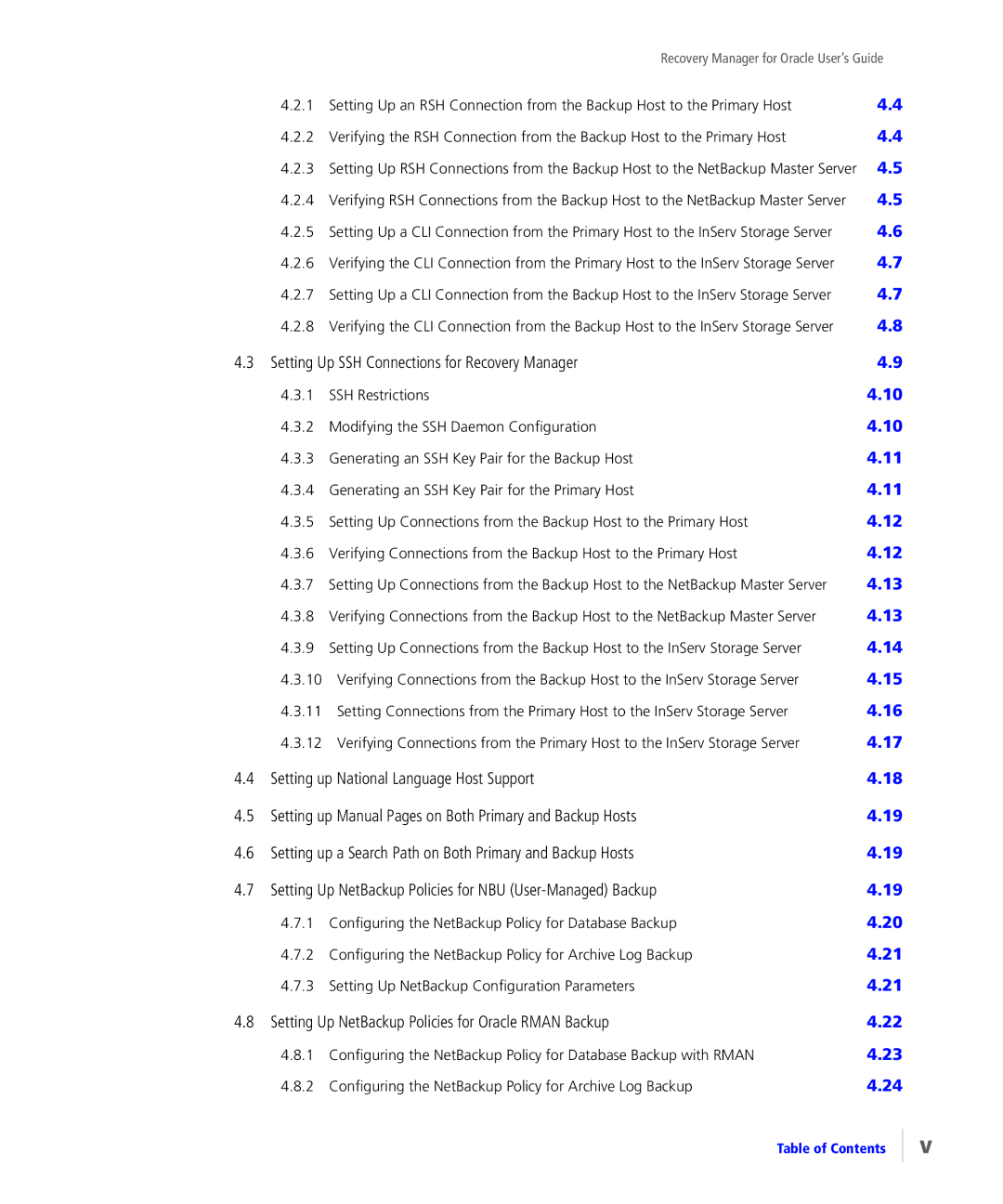 HP StoreServ Application Suite for Oracle Media manual Setting Up SSH Connections for Recovery Manager 