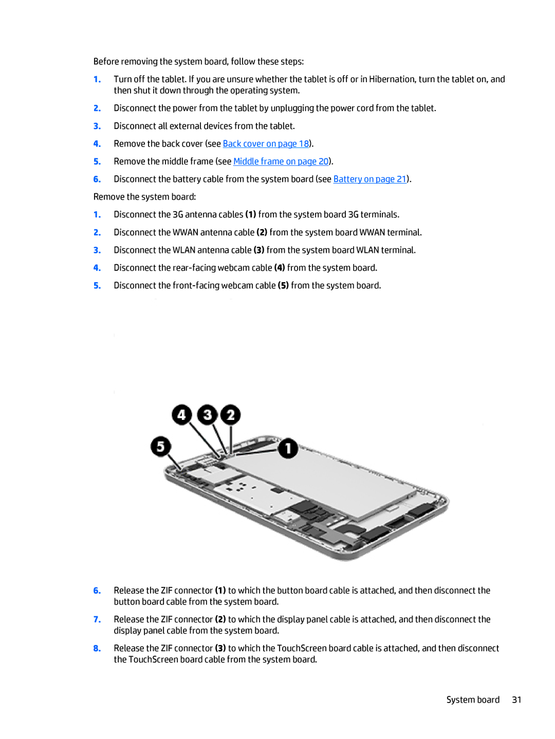 HP Stream 8 - 5801, Stream 8 - 5909 manual 