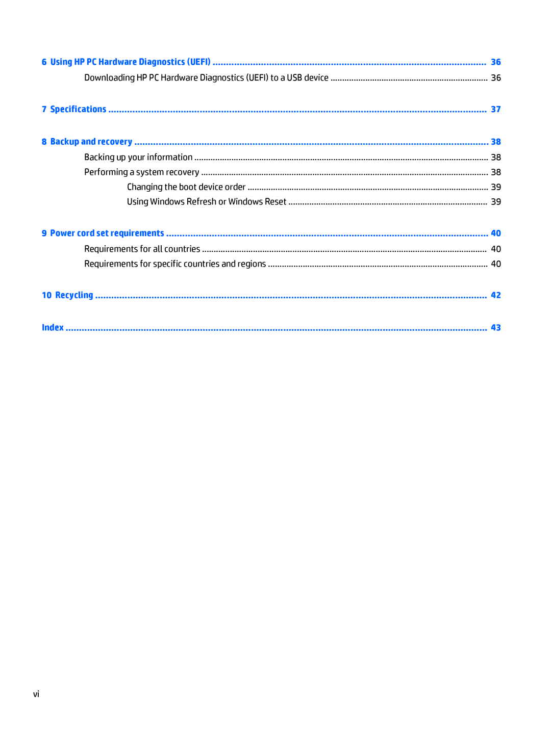 HP Stream 8 - 5909, Stream 8 - 5801 manual 