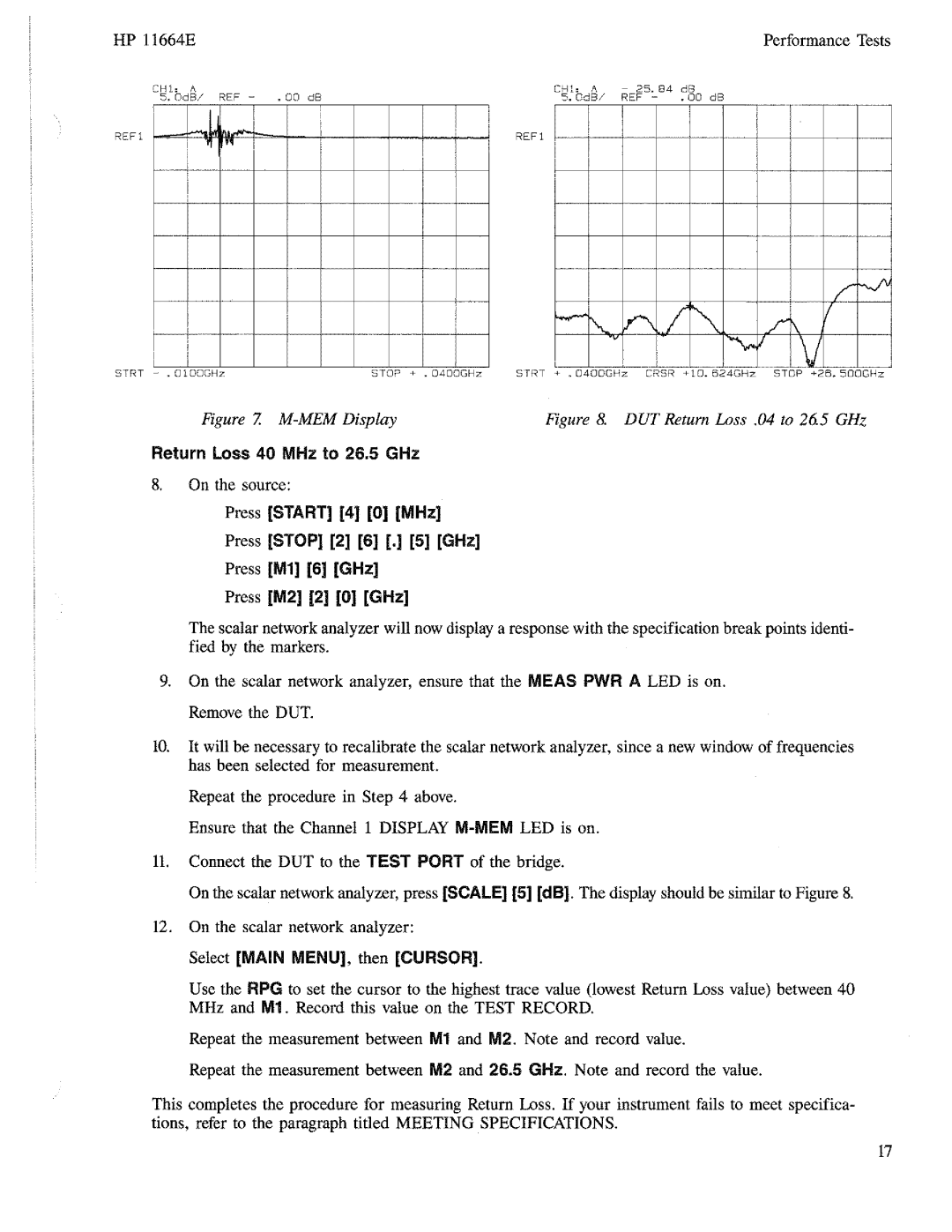 HP Stud Sensor 11664E manual 