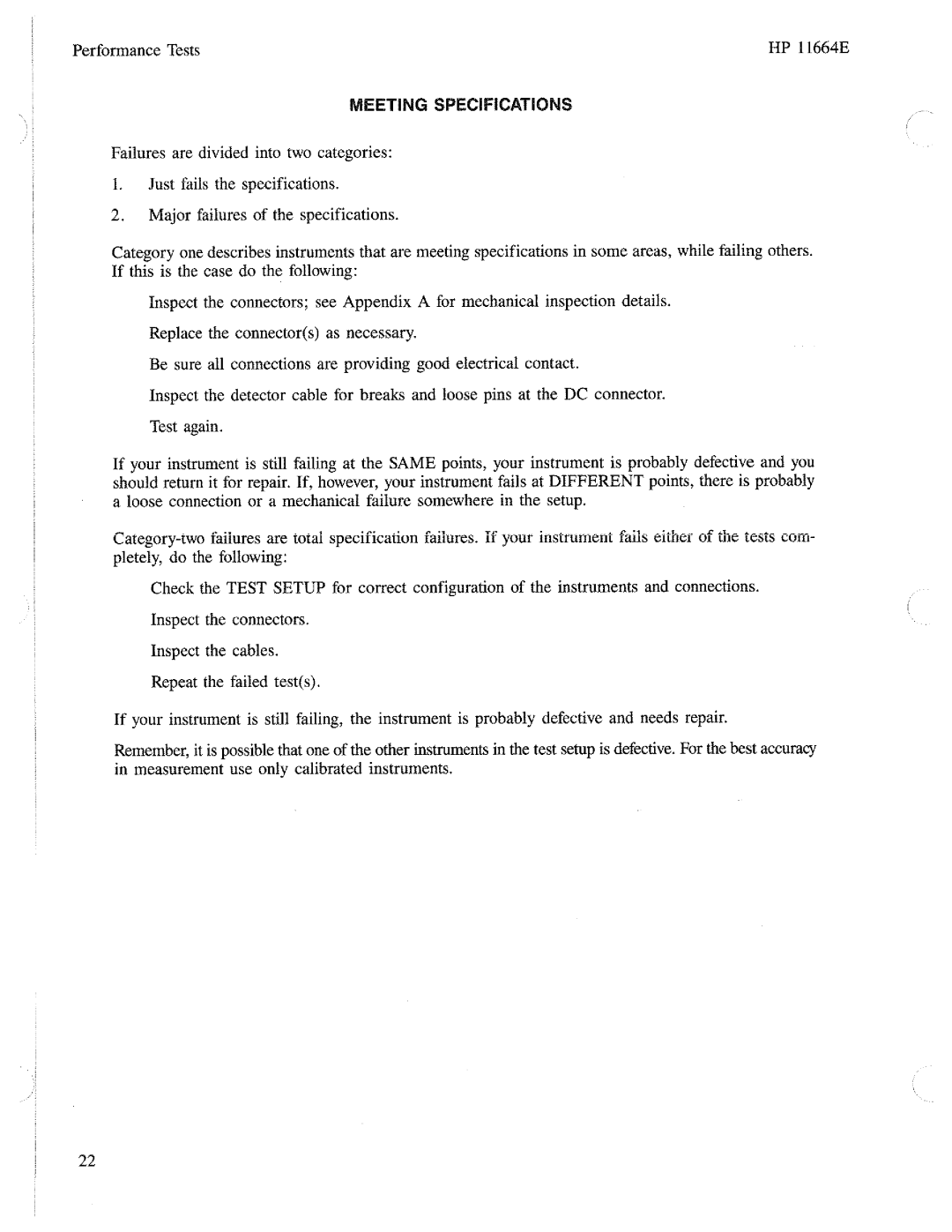 HP Stud Sensor 11664E manual 