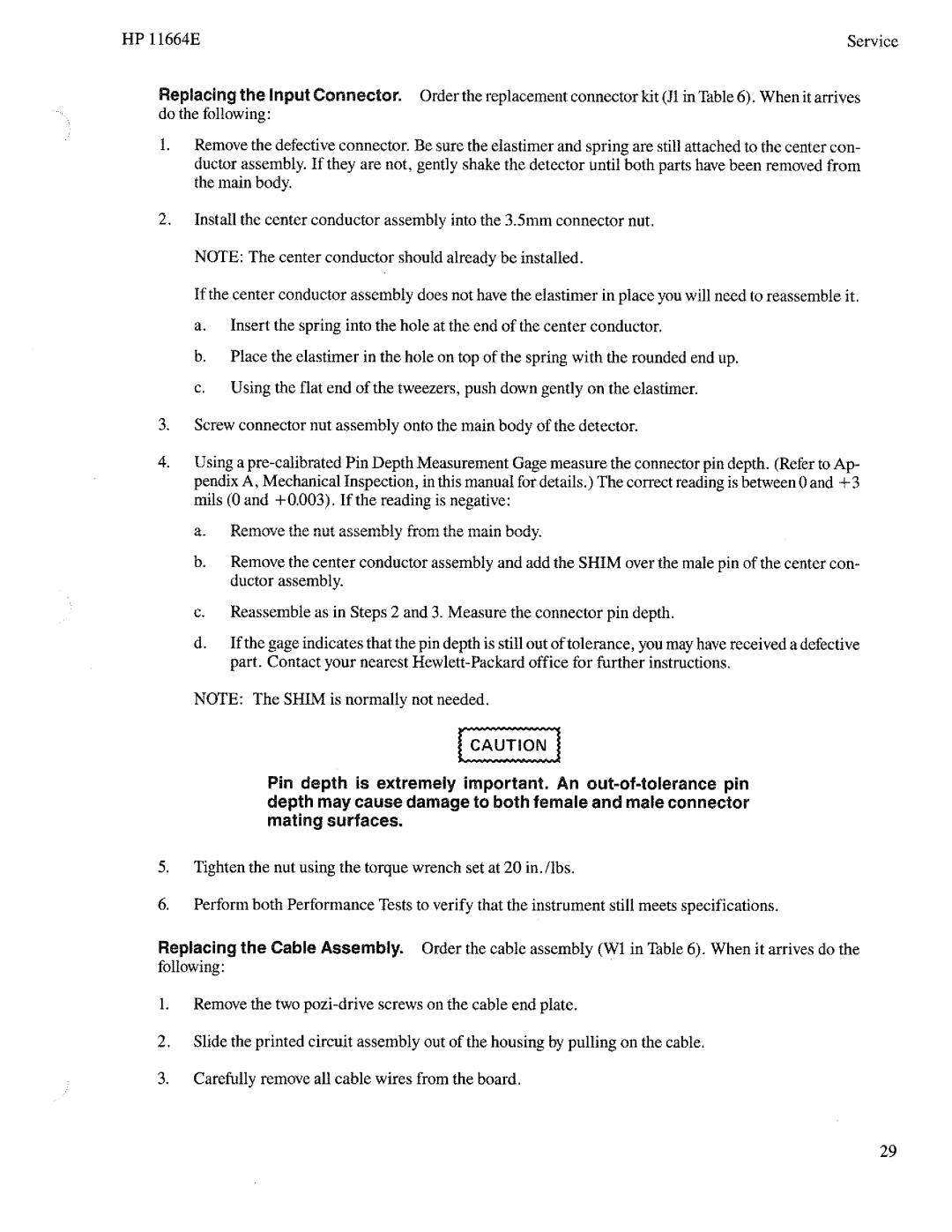 HP Stud Sensor 11664E manual 