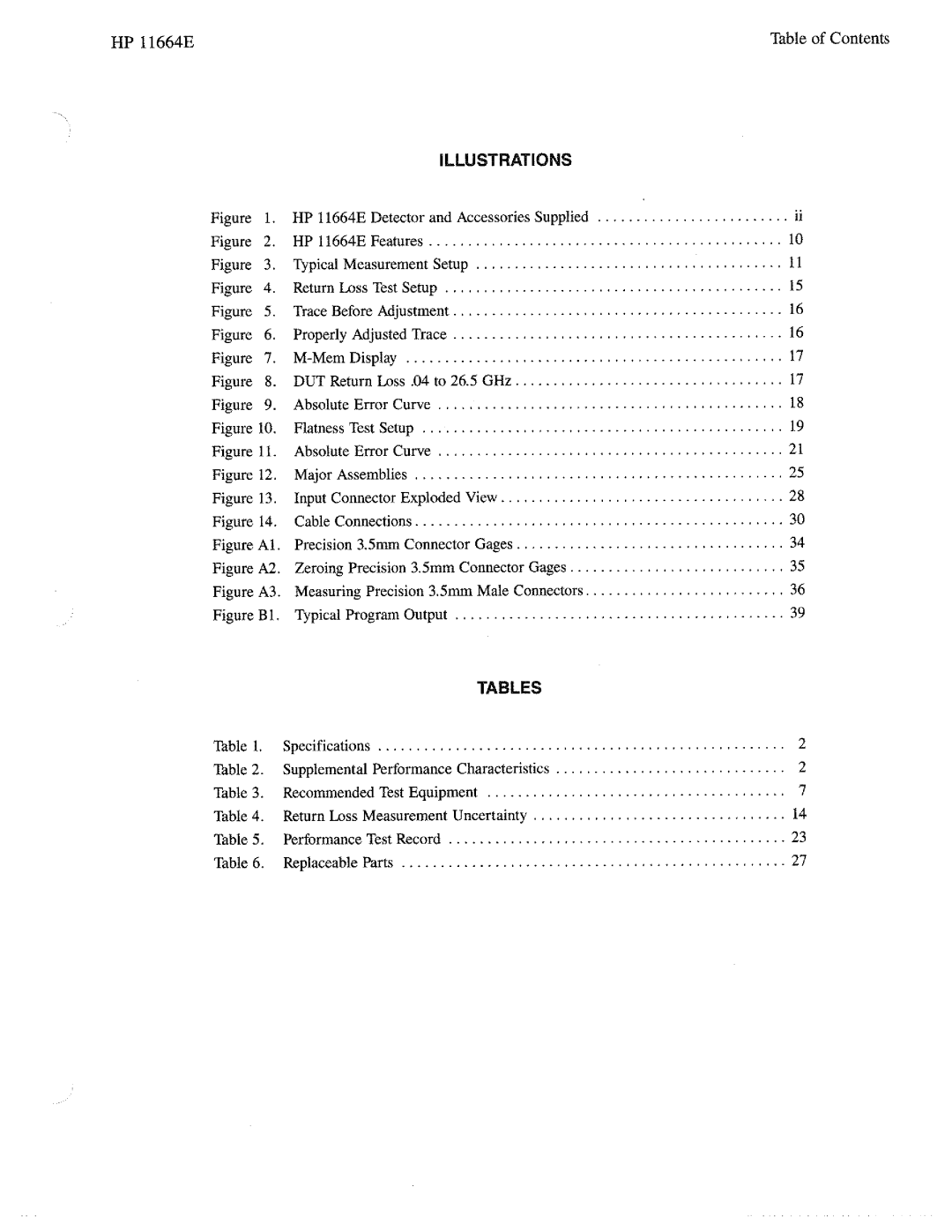 HP Stud Sensor 11664E manual 