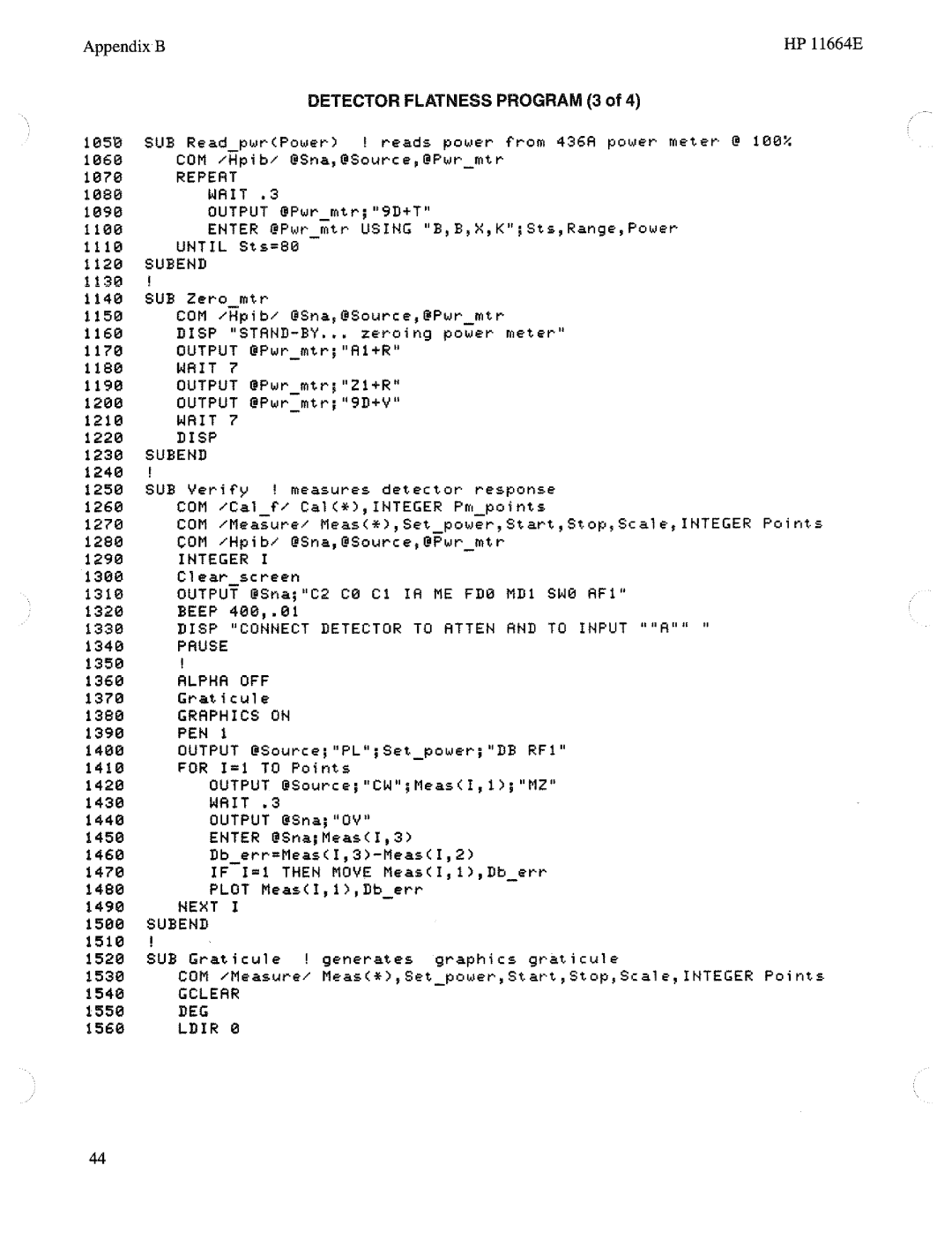 HP Stud Sensor 11664E manual 