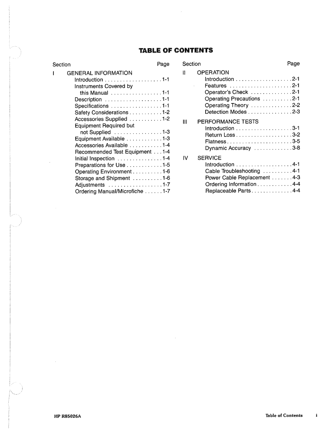 HP Stud Sensor R85026A manual 