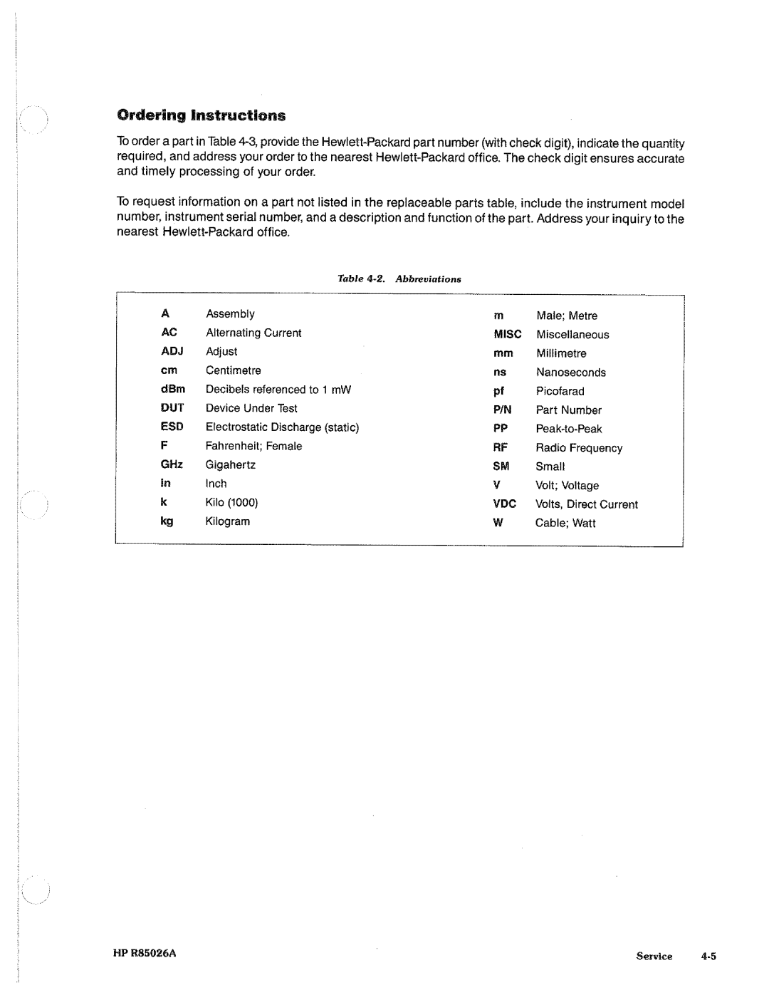 HP Stud Sensor R85026A manual 