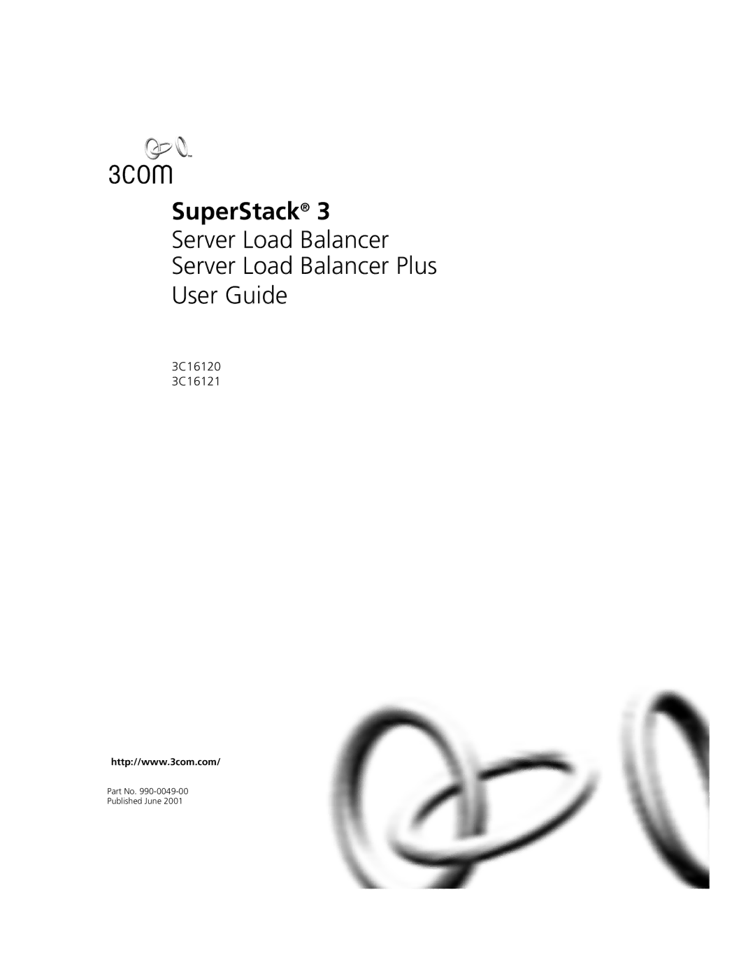 HP SuperStack 3 Load Balancer Appliance manual 