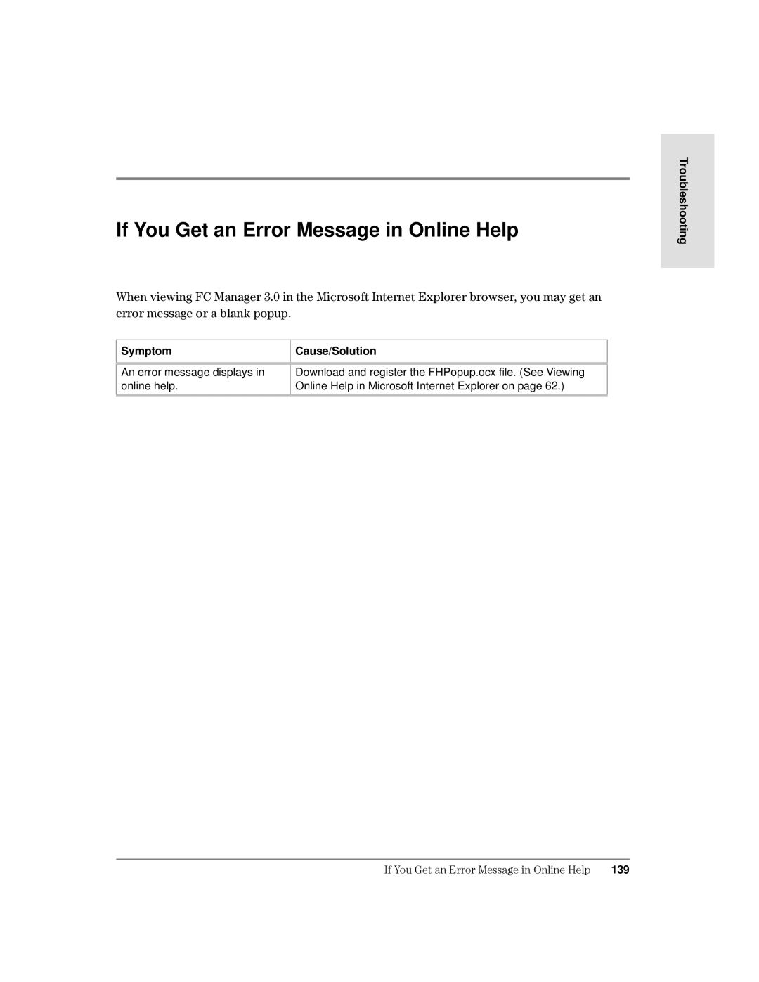 HP Surestore Device Management Software manual If You Get an Error Message in Online Help 