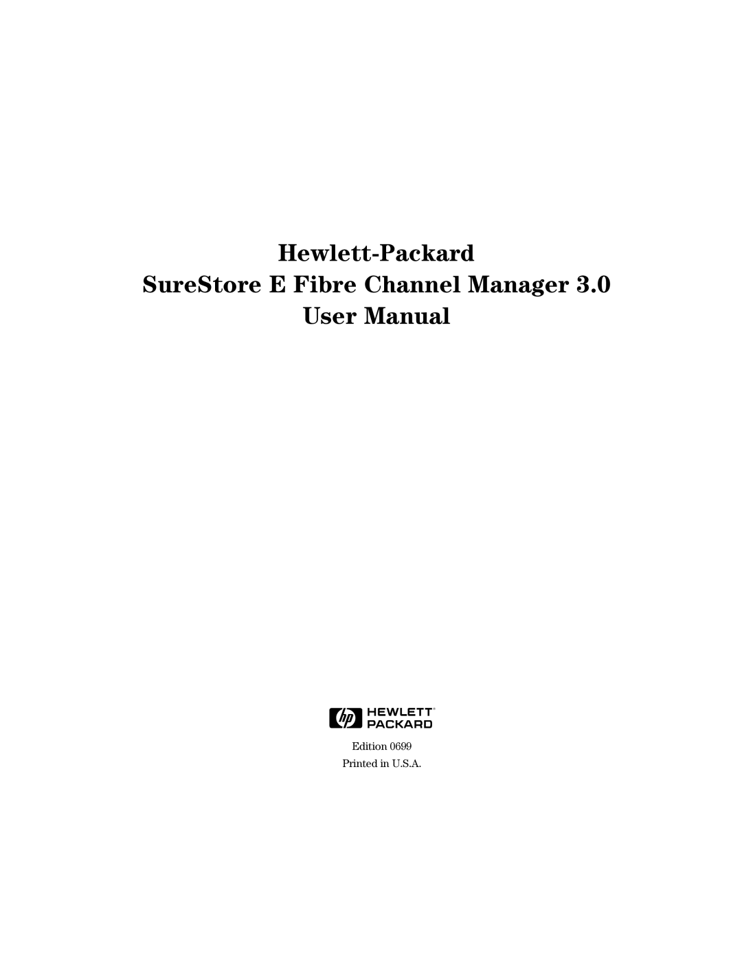 HP Surestore Device Management Software manual +HZOHWW3DFNDUG 