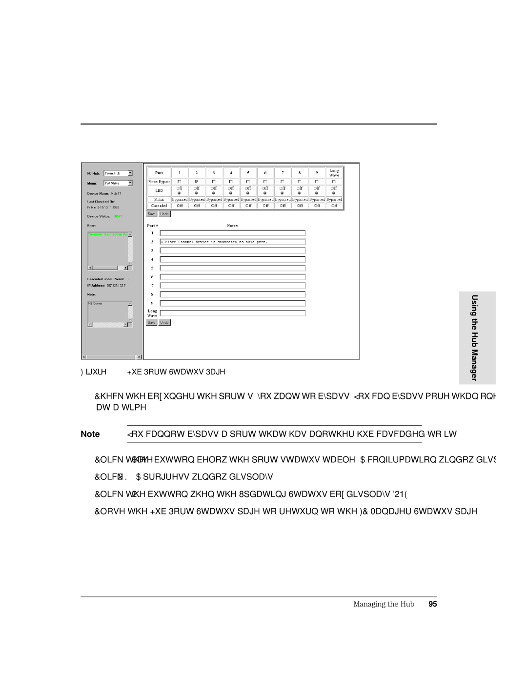 HP Surestore Device Management Software manual Ljxuh +XE3RUW6WDWXV3DJH 