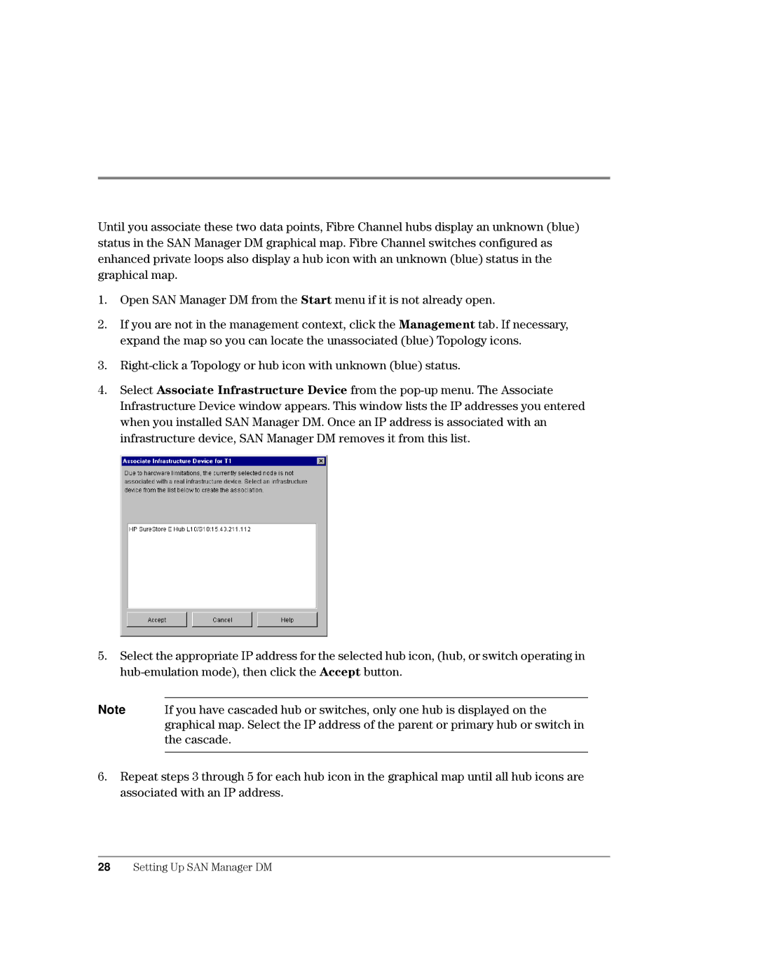 HP Surestore SAN Manager LM Software, Surestore SAN Manager DM Software 5LJKWFOLFND7RSRORJ\RUKXELFRQZLWKXQNQRZQEOXHVWDWXV 