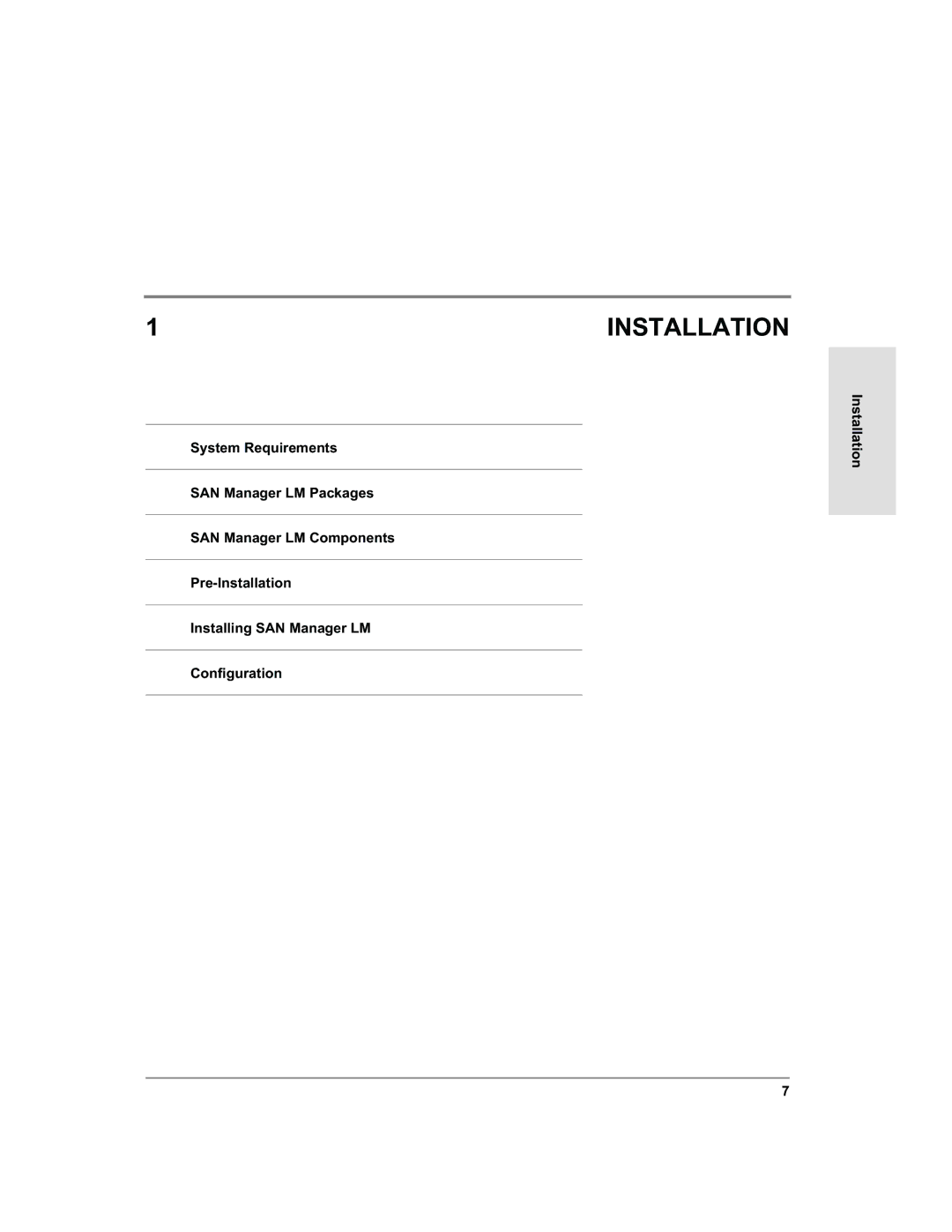 HP Surestore SAN Manager DM Software, Surestore SAN Manager LM Software manual Installation 