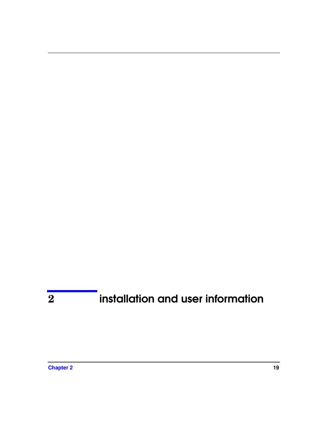 HP sv6 manual Installation and user information 