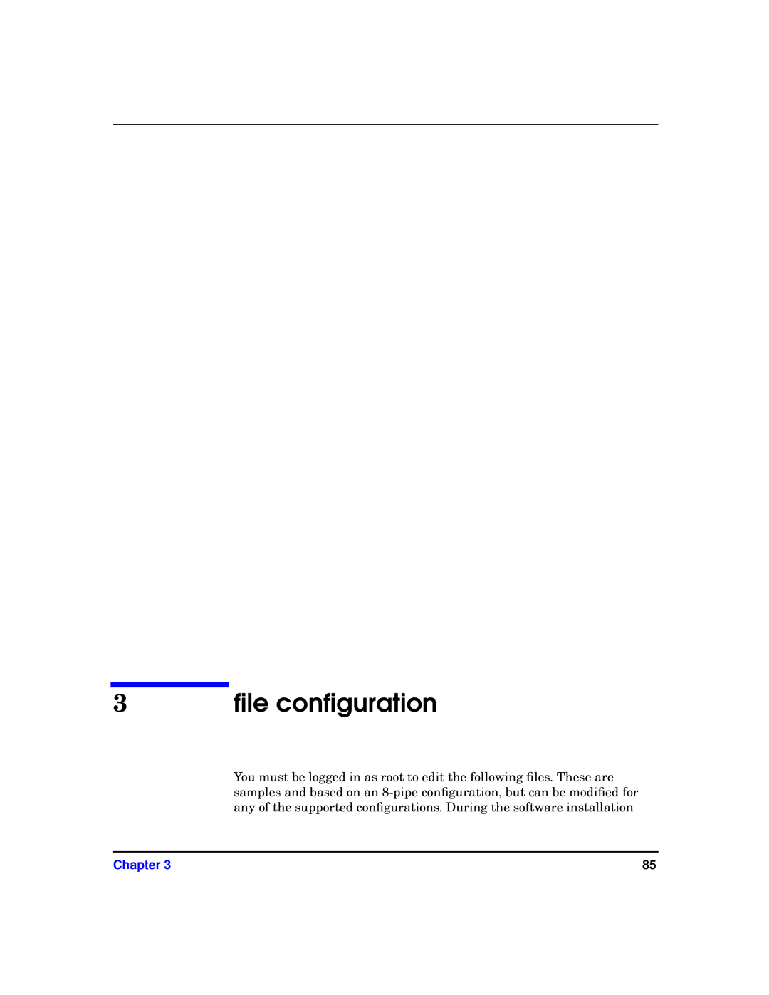 HP sv6 manual ﬁle conﬁguration 