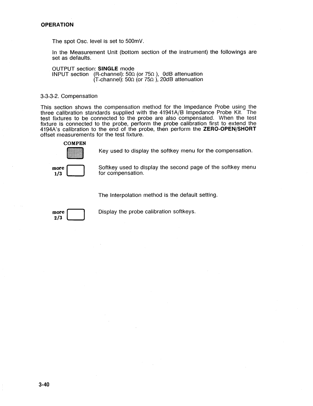 HP Swimming Pool Gate Alarm Agilent 4194A manual 