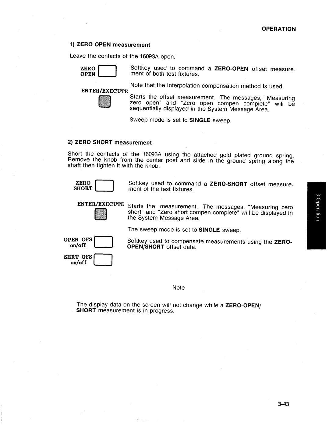 HP Swimming Pool Gate Alarm Agilent 4194A manual 