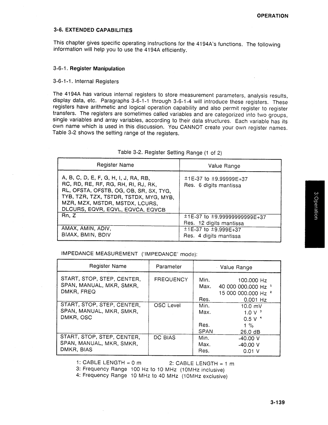 HP Swimming Pool Gate Alarm Agilent 4194A manual 