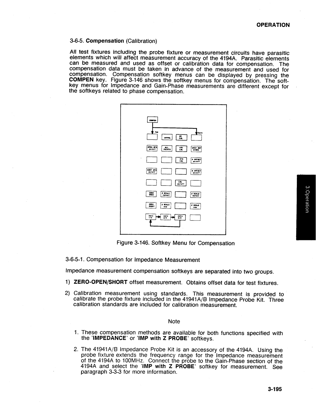 HP Swimming Pool Gate Alarm Agilent 4194A manual 