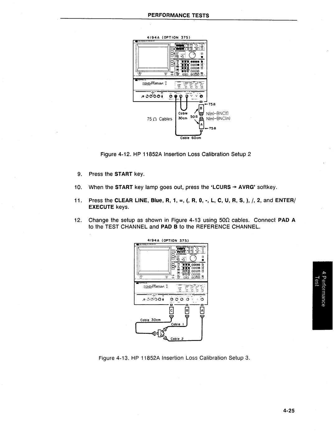 HP Swimming Pool Gate Alarm Agilent 4194A manual 