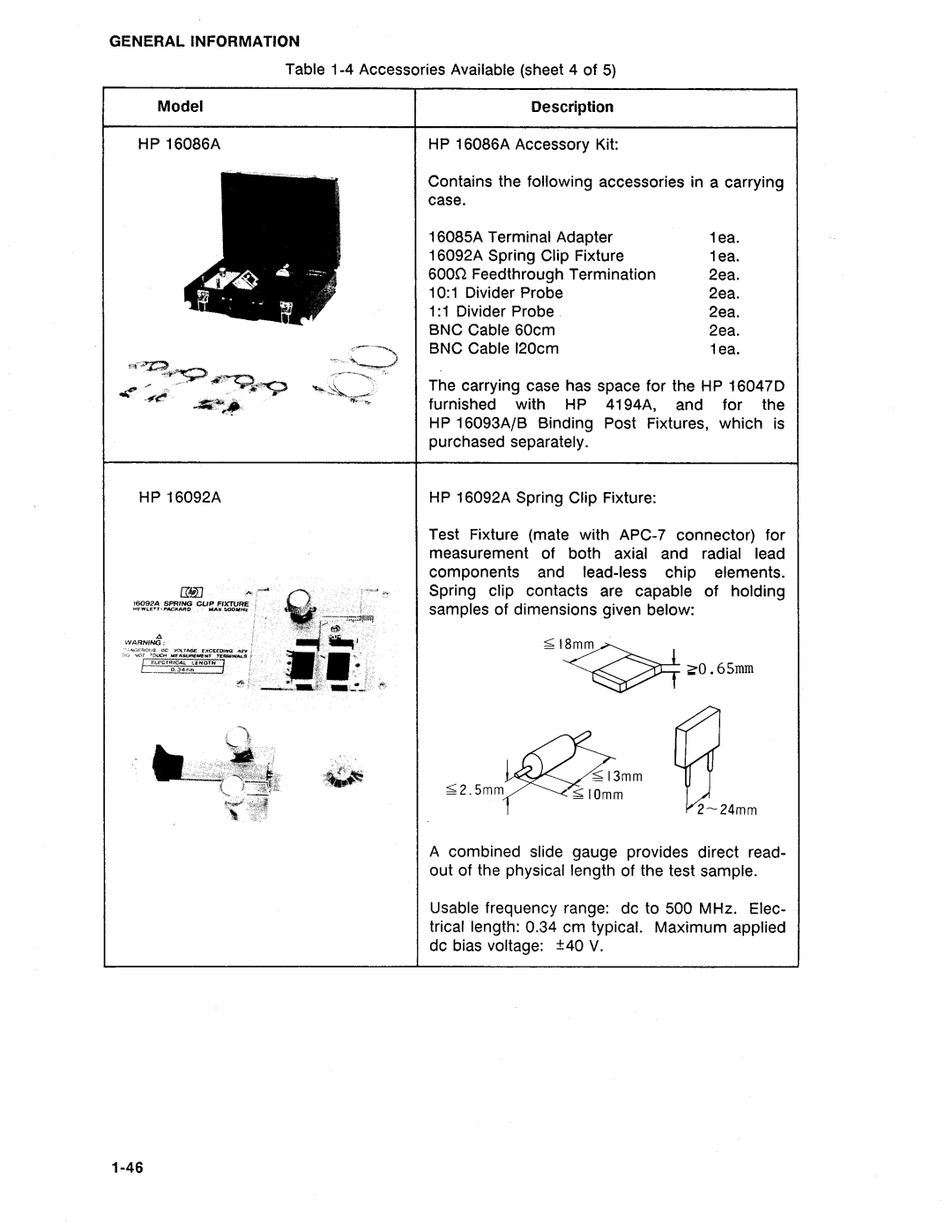 HP Swimming Pool Gate Alarm Agilent 4194A manual 