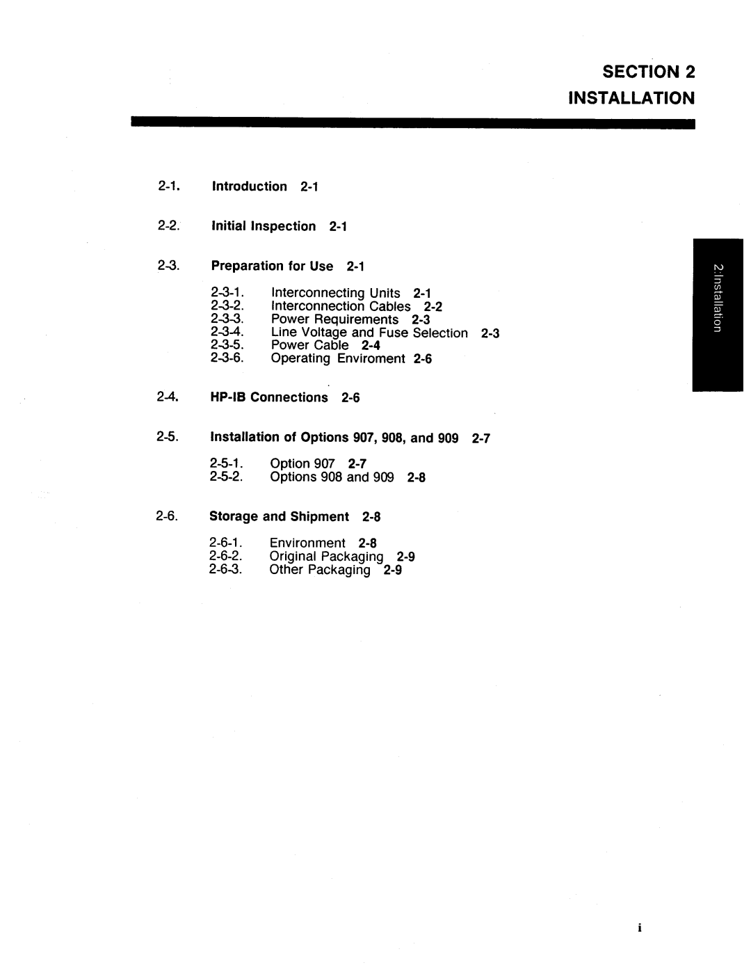 HP Swimming Pool Gate Alarm Agilent 4194A manual 