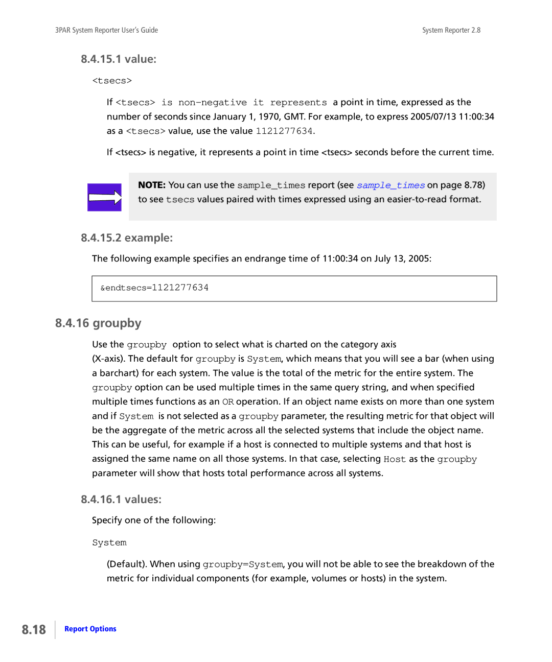 HP System Reporter E-Media Kit, System Reporter Media Kit manual Groupby 