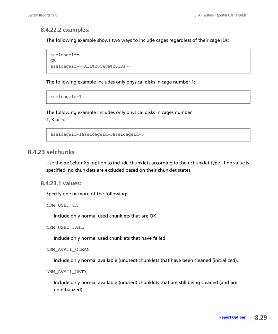 HP System Reporter Media Kit, System Reporter E-Media Kit manual Selchunks, Nrmavaildrty 