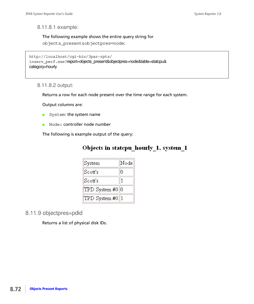 HP System Reporter E-Media Kit, System Reporter Media Kit manual Objectpres=pdid, Objectspresent&objectpres=node 