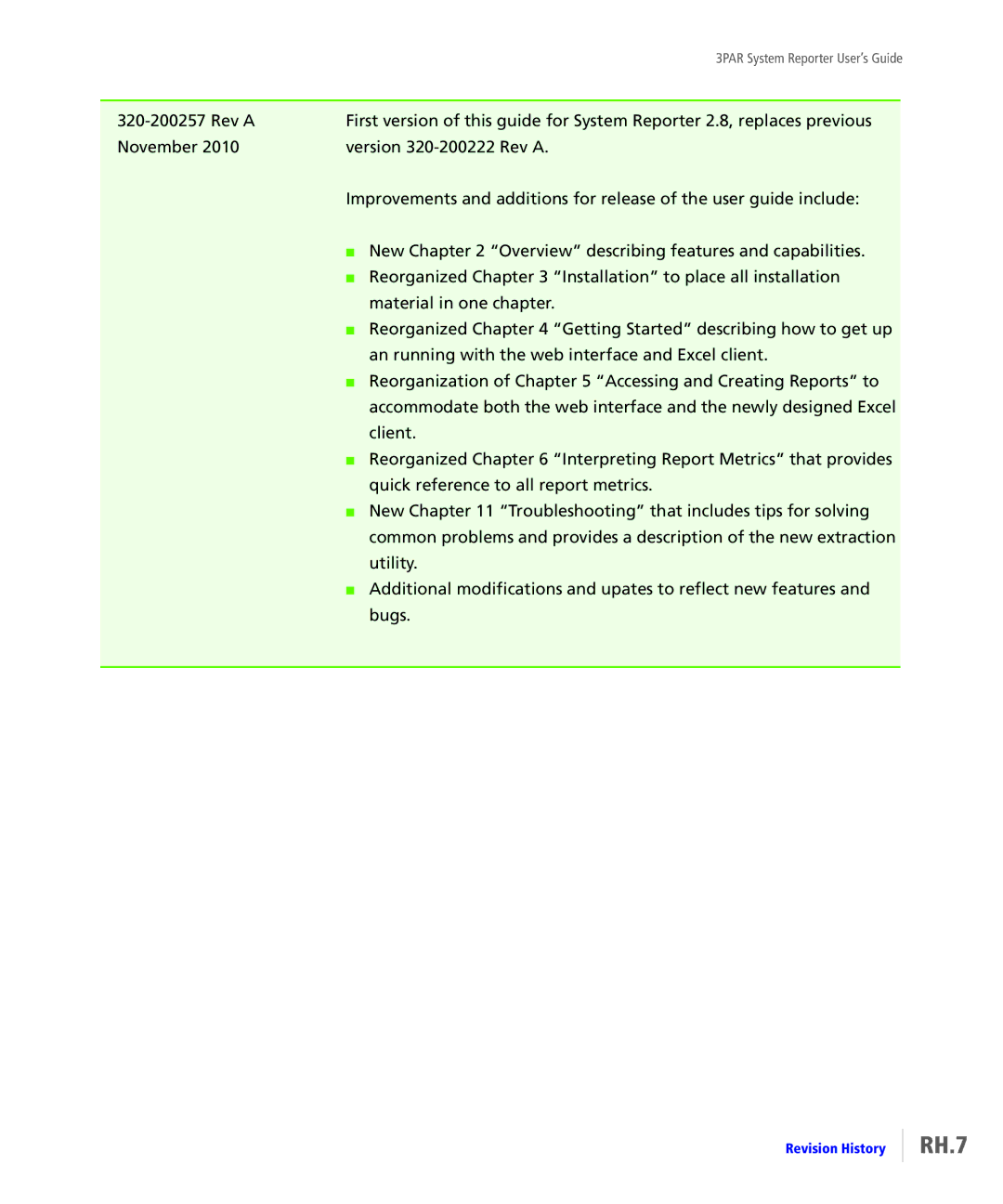 HP System Reporter Media Kit, System Reporter E-Media Kit manual RH.7 