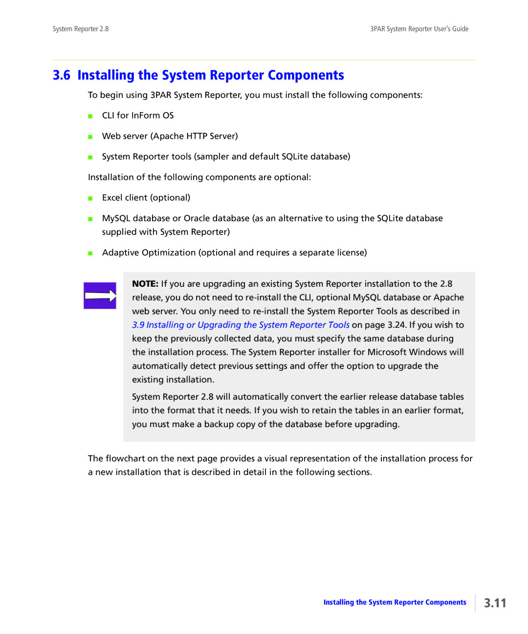 HP System Reporter Media Kit, System Reporter E-Media Kit manual Installing the System Reporter Components 