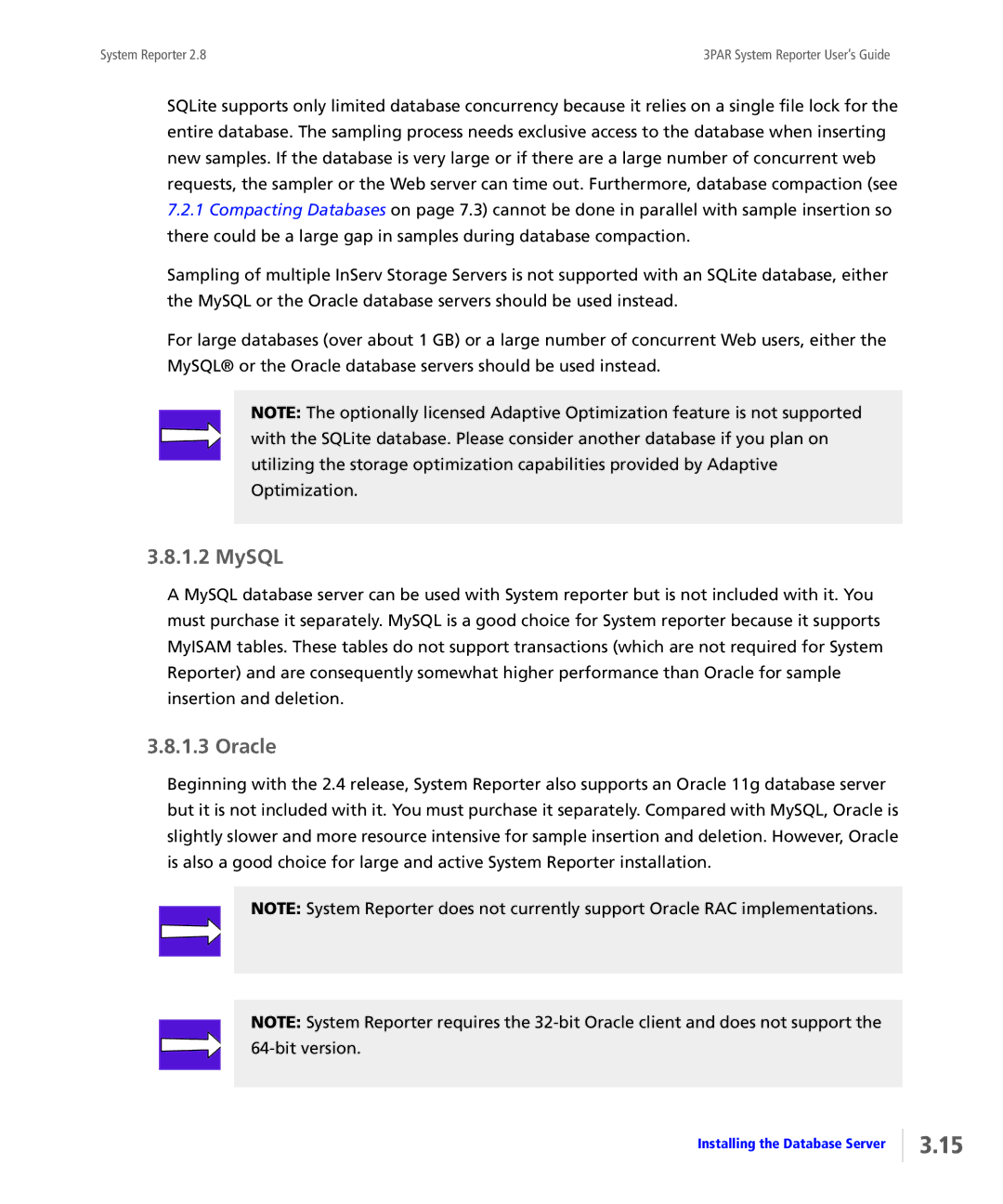 HP System Reporter Media Kit, System Reporter E-Media Kit manual MySQL, Oracle 