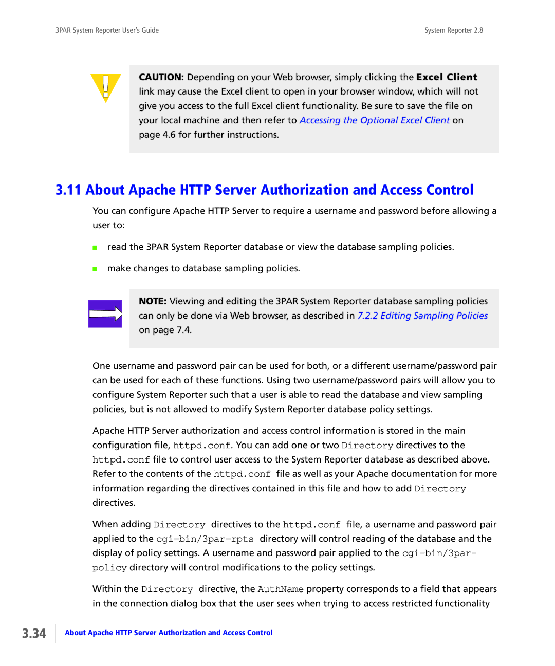 HP System Reporter E-Media Kit, System Reporter Media Kit manual About Apache Http Server Authorization and Access Control 