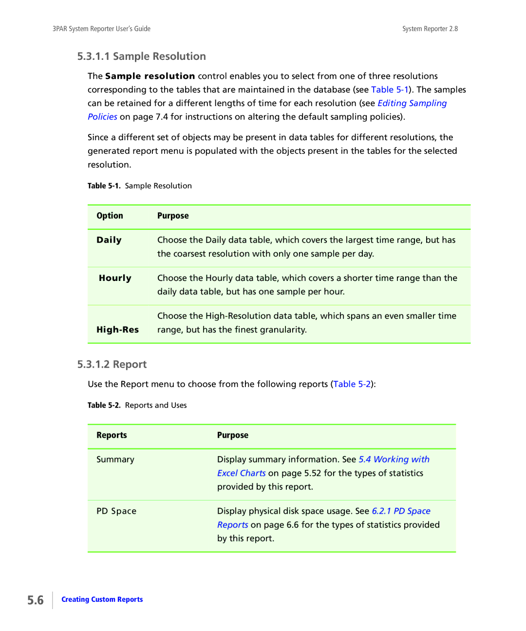 HP System Reporter E-Media Kit, System Reporter Media Kit manual Sample Resolution 