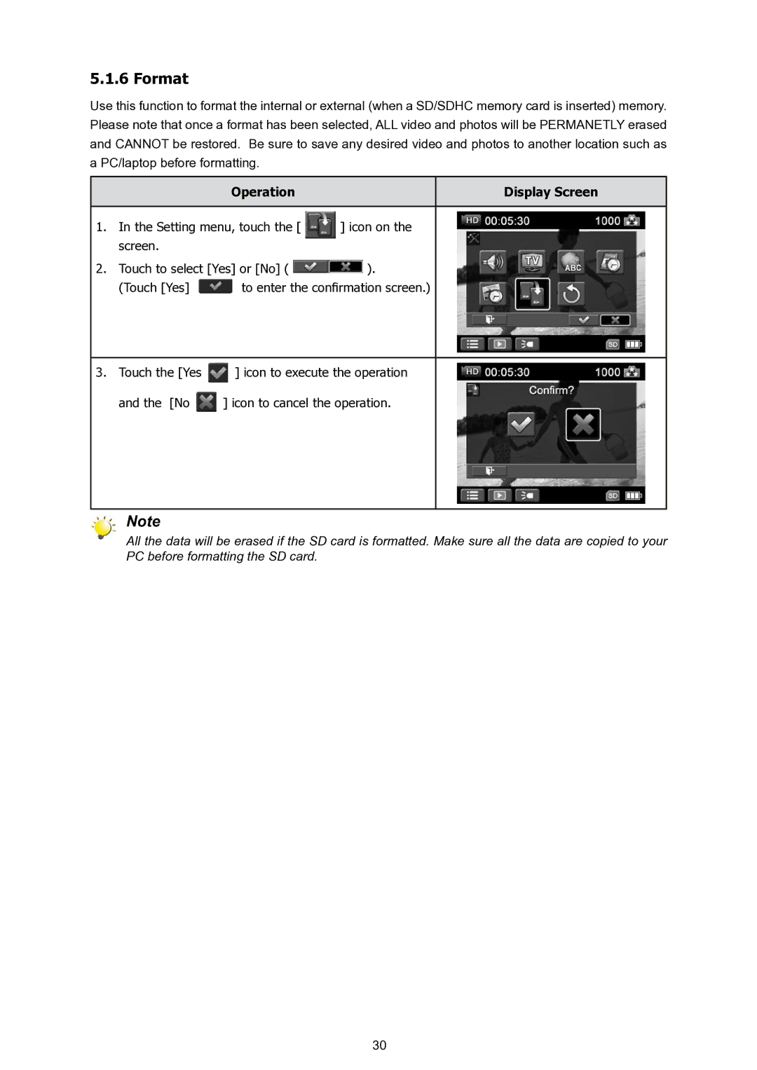 HP T200 manual Format 