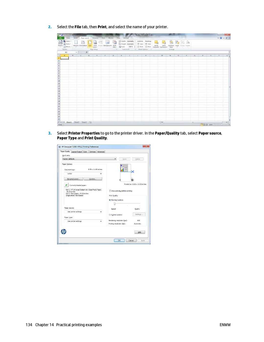 HP T2500 manual Enww 