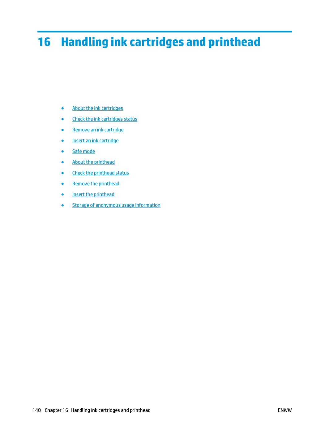 HP T2500 manual Handling ink cartridges and printhead 