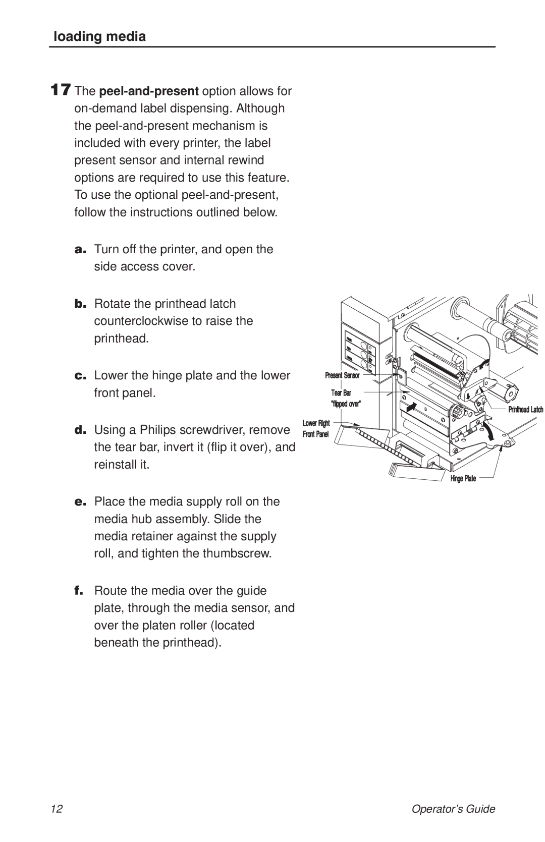 HP T3204 manual Loading media 