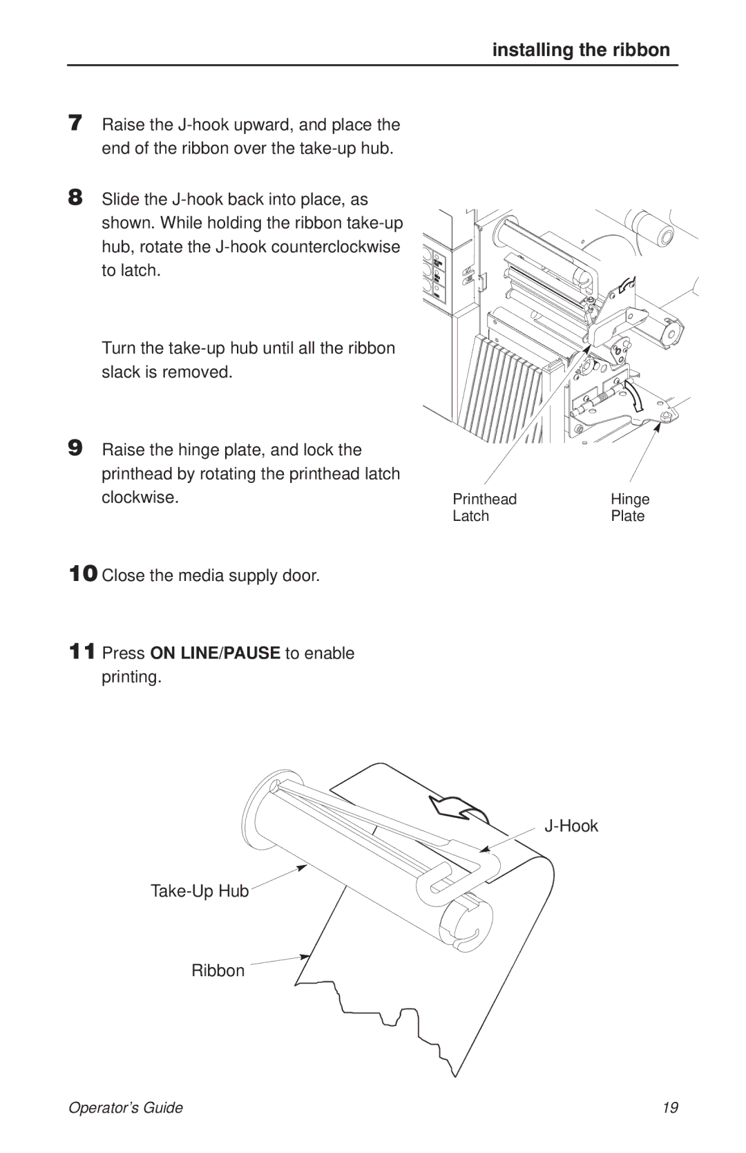 HP T3204 manual Hook 