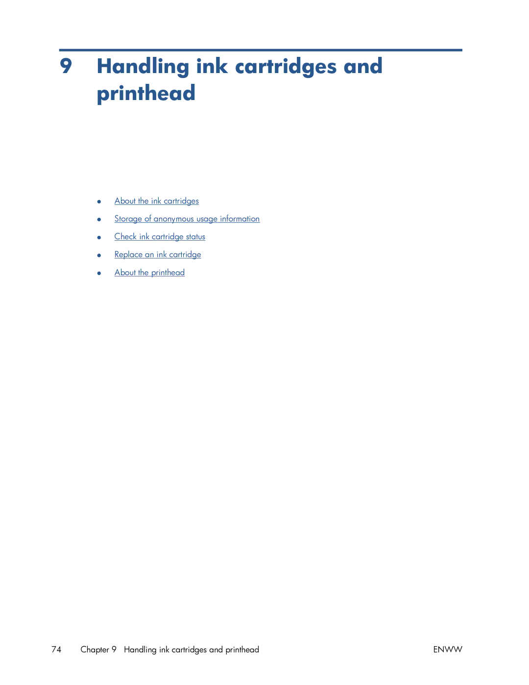 HP T520 manual Handling ink cartridges and printhead 