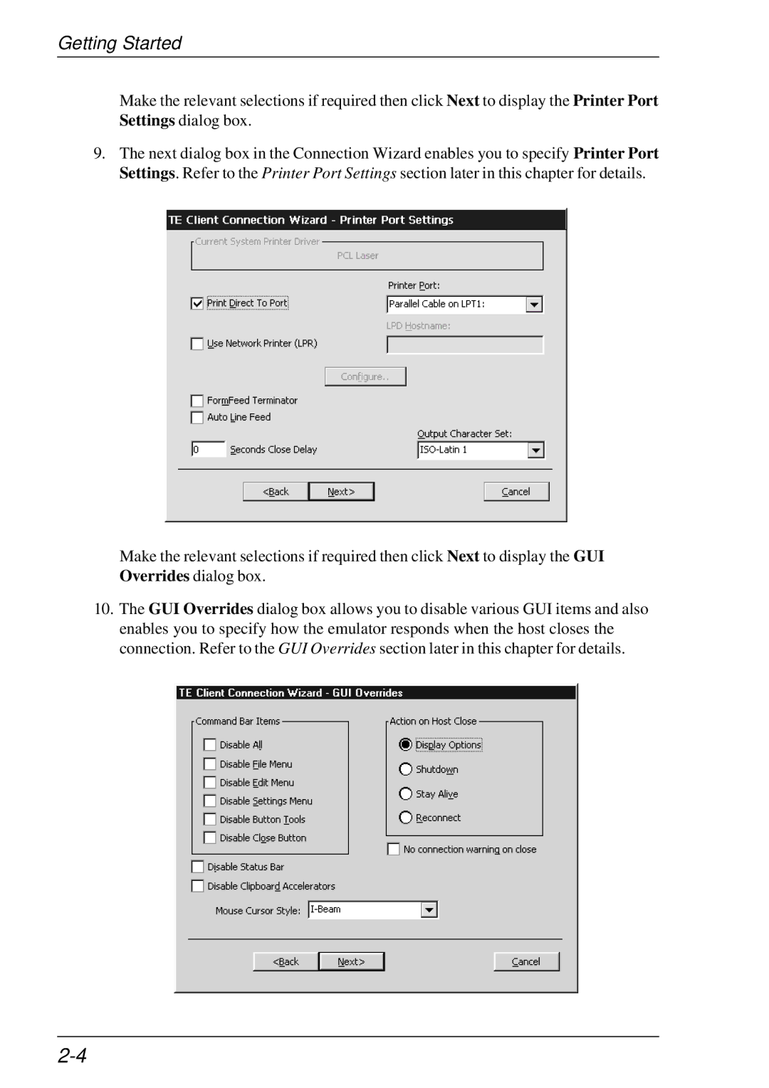 HP t5510 manual Getting Started 