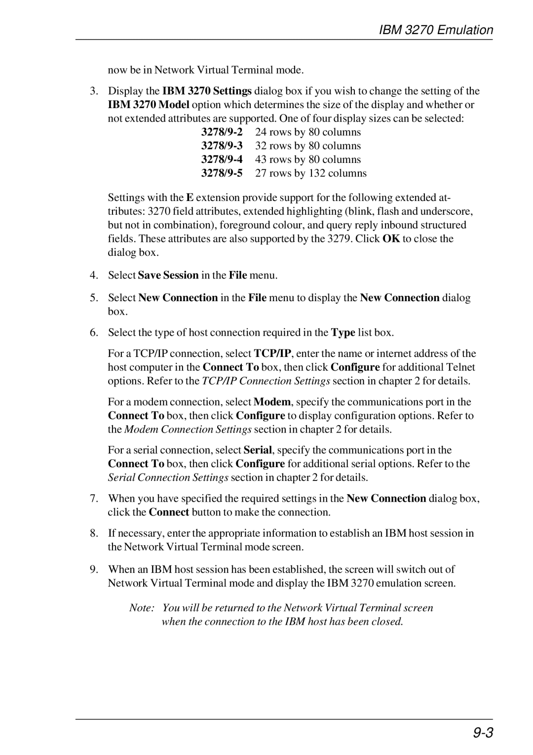 HP t5510 manual Now be in Network Virtual Terminal mode 