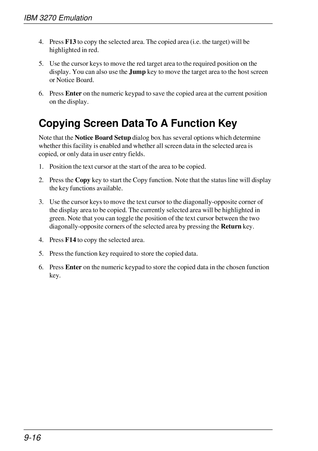 HP t5510 manual Copying Screen Data To a Function Key 