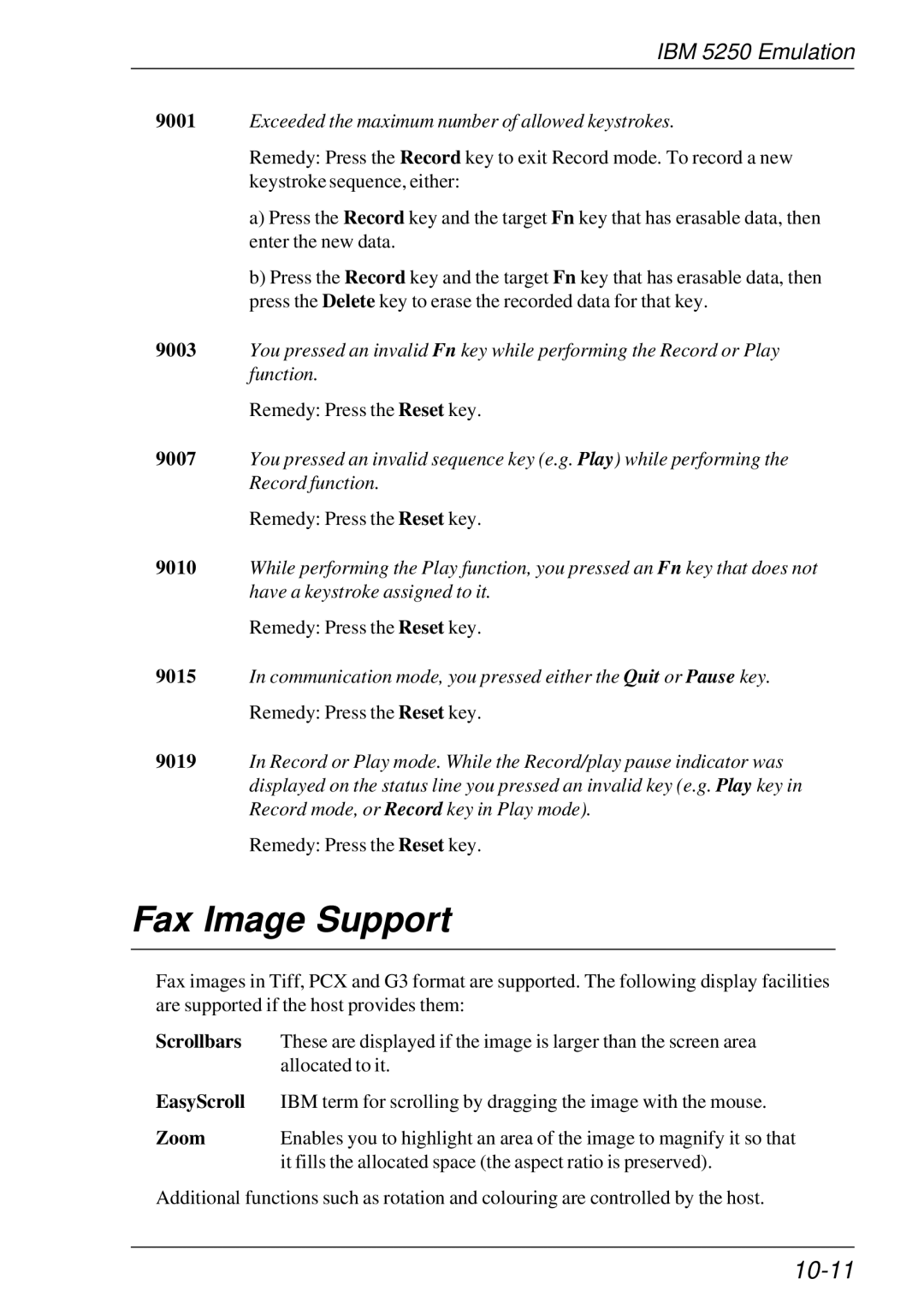 HP t5510 manual Fax Image Support, 10-11 