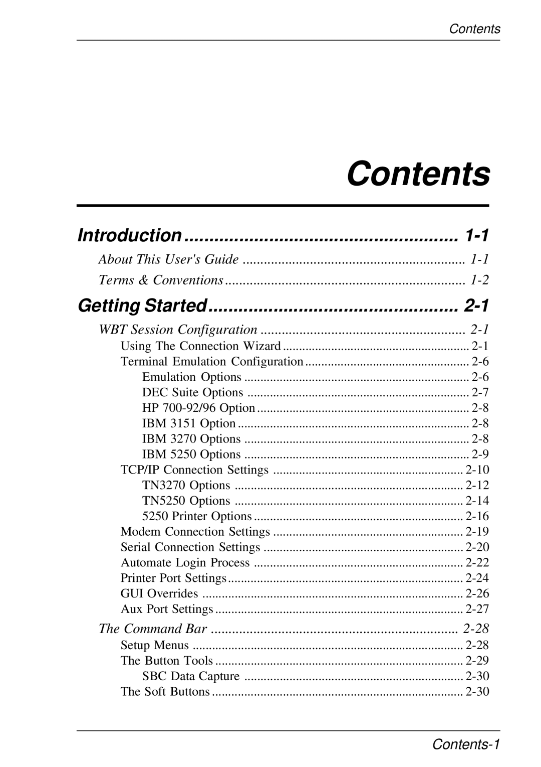 HP t5510 manual Contents 